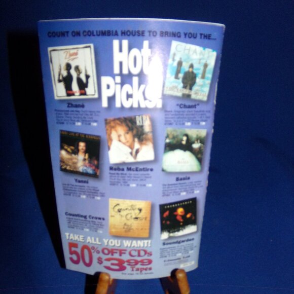 Vintage Columbia House Music Source A to Z Catalog - 1994 - CDS, Tapes, - Picture 2 of 5